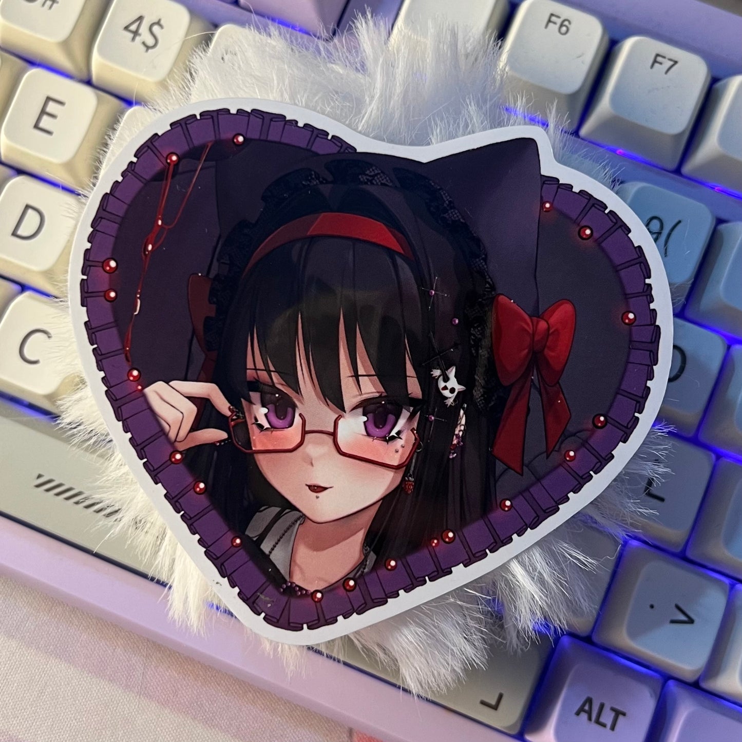 Puella Magi Madoka Magica / Heart combo stickers