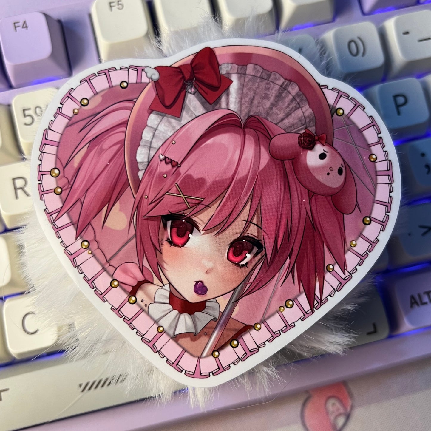 Puella Magi Madoka Magica / Heart combo stickers