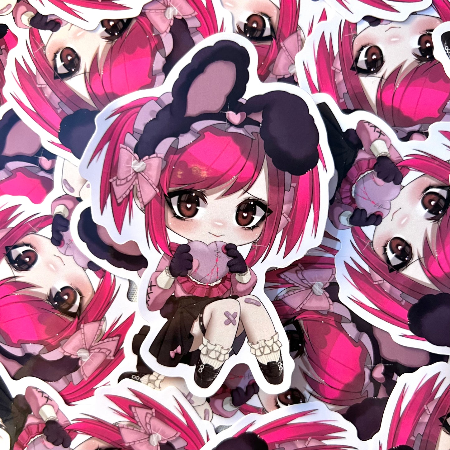 Dakemi & Kiumi / Hikkis sticker set