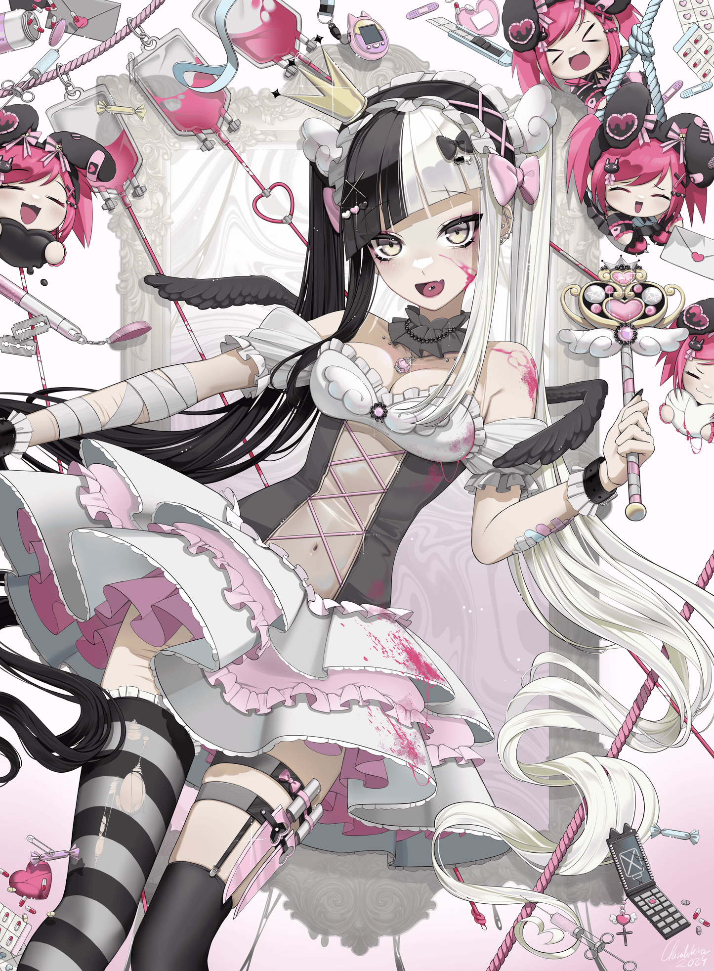 Print / Dakemi Magical Girl