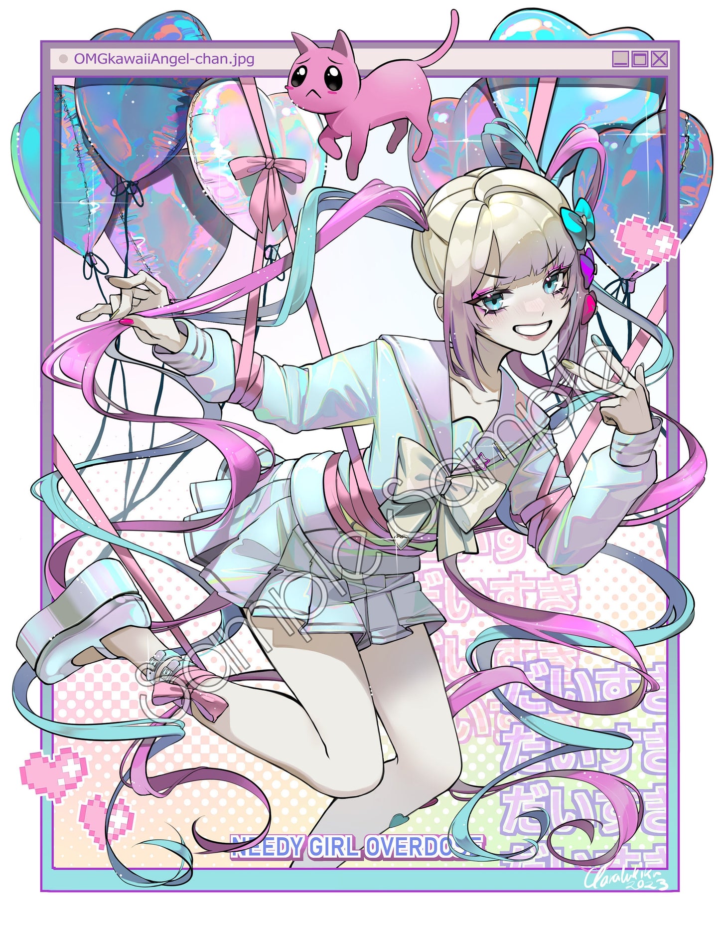 KAngel プリント / Needy Girl Overdose
