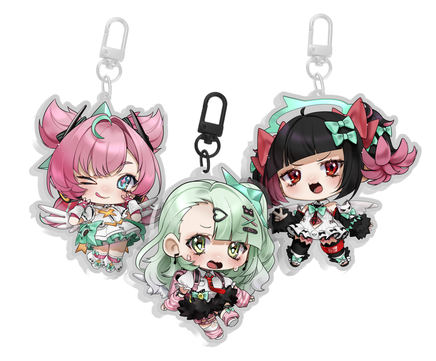 Combo Keychains/ Angels of delusion