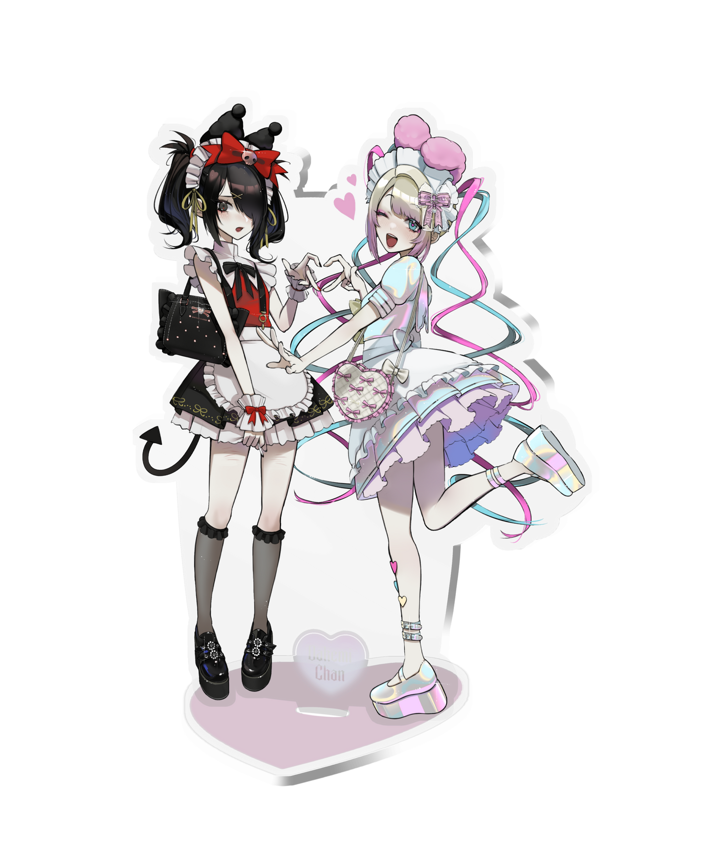 Ame chan and Kangel Acrylic standee (Sanrio maids)/ Needy Girl Overdose