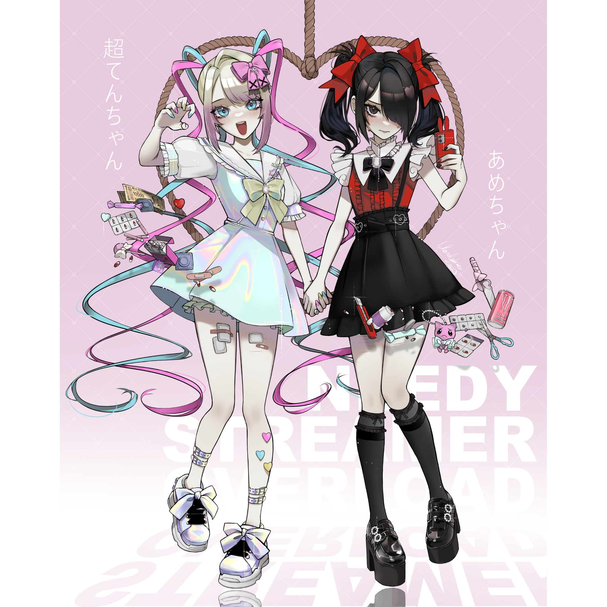 Print / Ame chan & Kangel [Jirai kei Ver.]