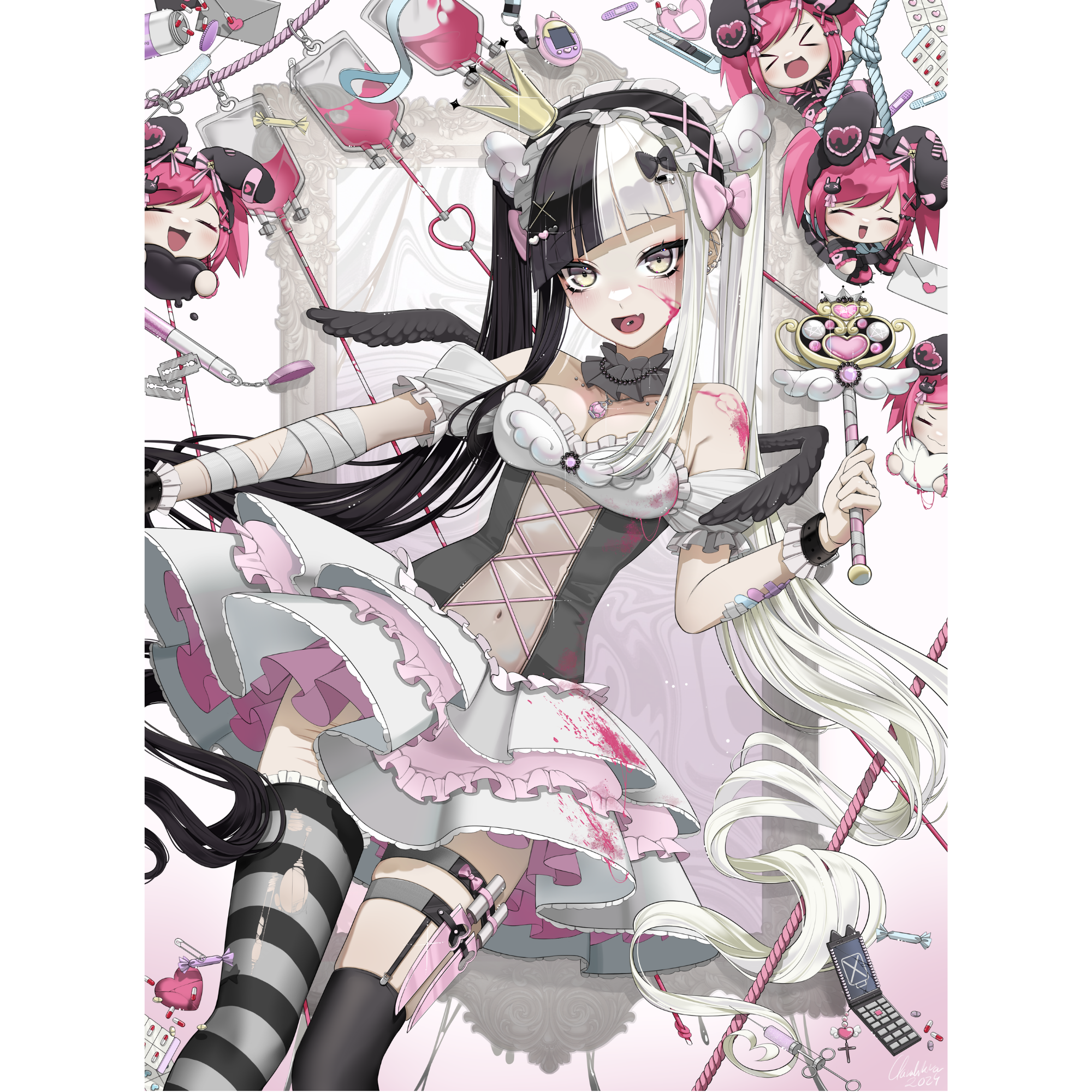 Print / Dakemi Magical Girl