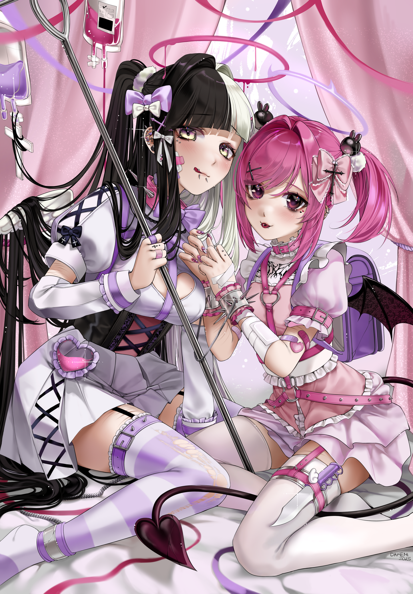 Print / Dakemi and Kiumi Roomates