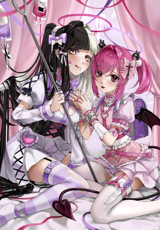 Print / Dakemi and Kiumi Roomates