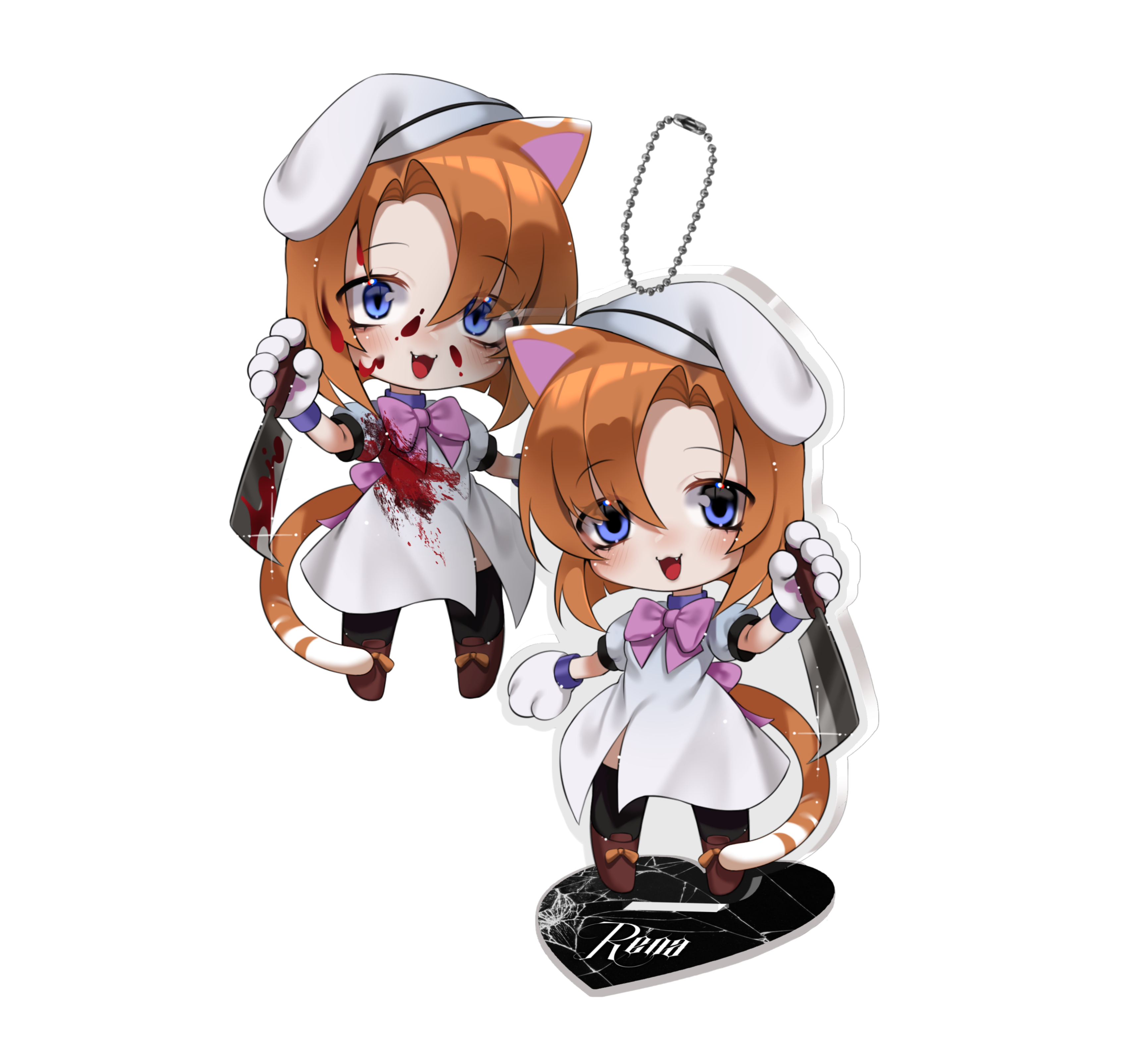 Standee Keychain/ Rena [Higurashi]