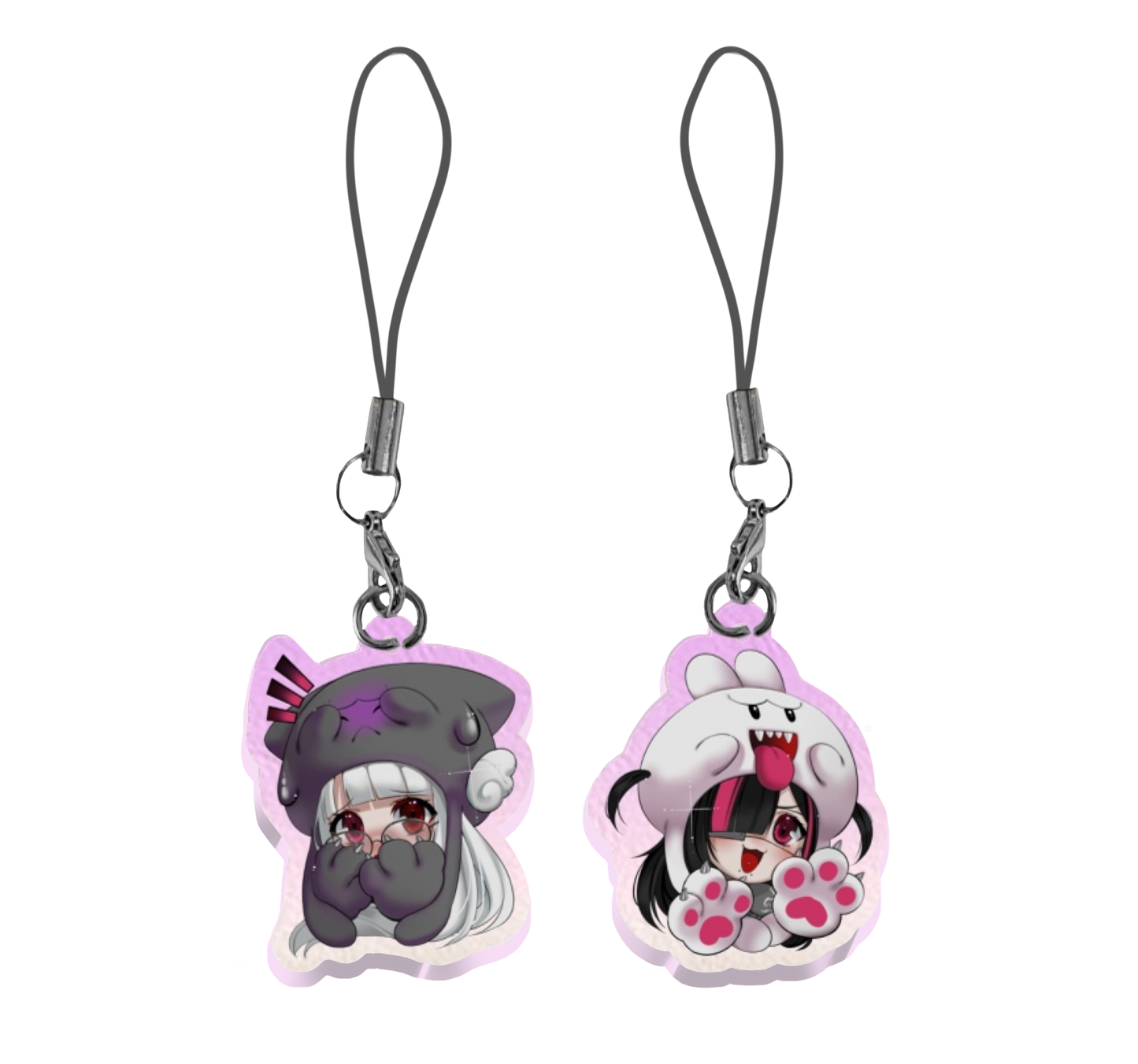 Amelia & Mikaela / Combo Keychains