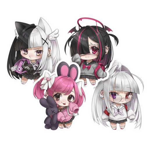 Combo stickers / Hikki rasonderu set