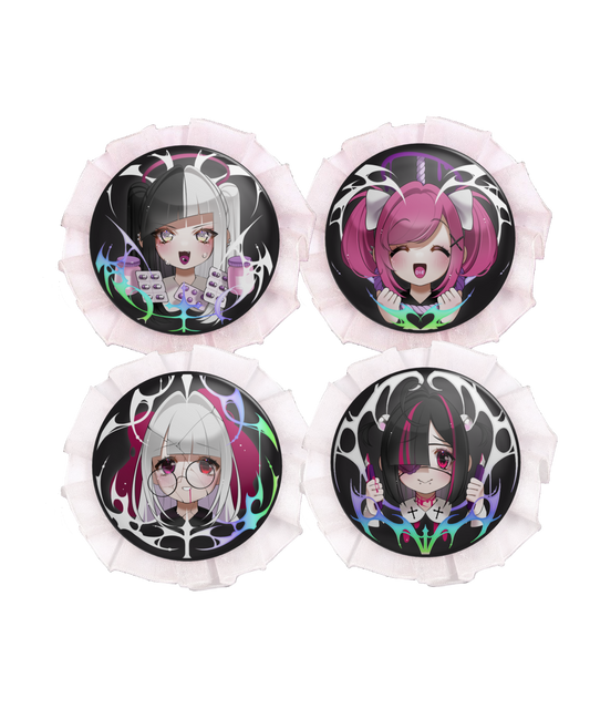 Rosette badges / Hikki set