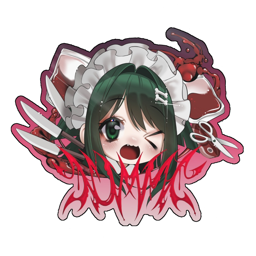 Sticker/ Saya no uta [Maid Ver.]