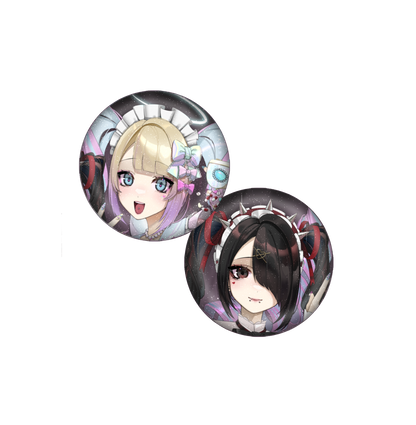 Ame chan and Kangel [Magical Girls] [Duo pins] / NGO
