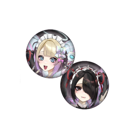 Ame chan and Kangel [Magical Girls] [Duo pins] / NGO