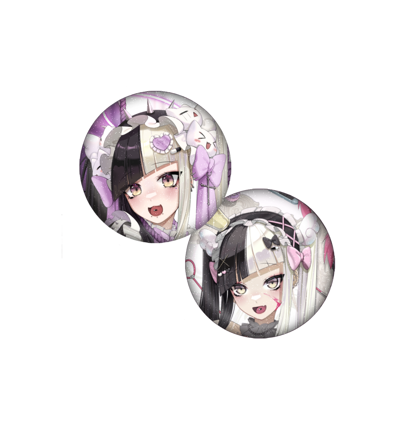 Pins/ Dakemi [2 different designs]