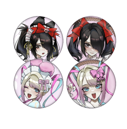 Ame chan and Kangel pins / Needy Girl Overdose