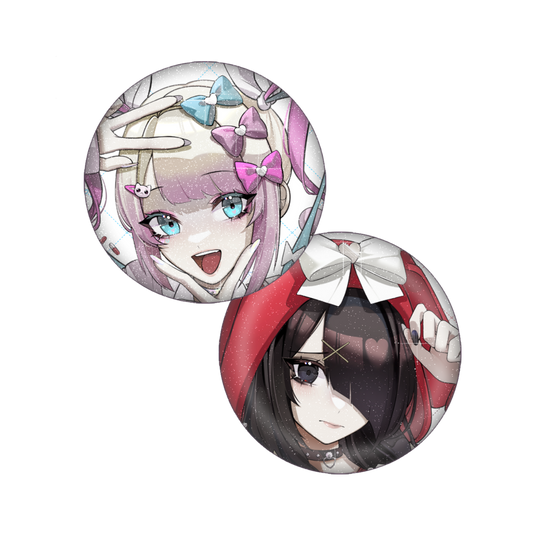 Ame chan and Kangel [Duo pins] / Needy Girl Overdose