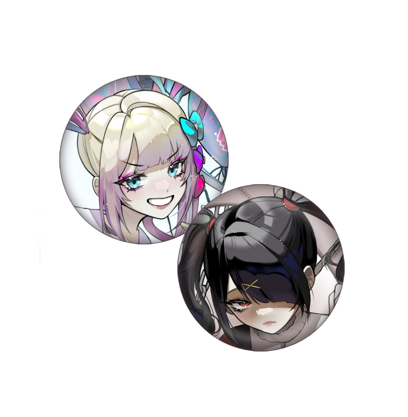 Ame chan and Kangel [Duo pins] / Needy Girl Overdose