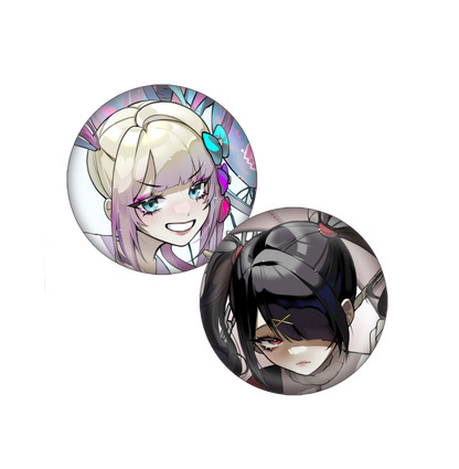 Ame chan and Kangel [Duo pins] / Needy Girl Overdose