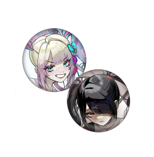 Ame chan and Kangel [Duo pins] / Needy Girl Overdose