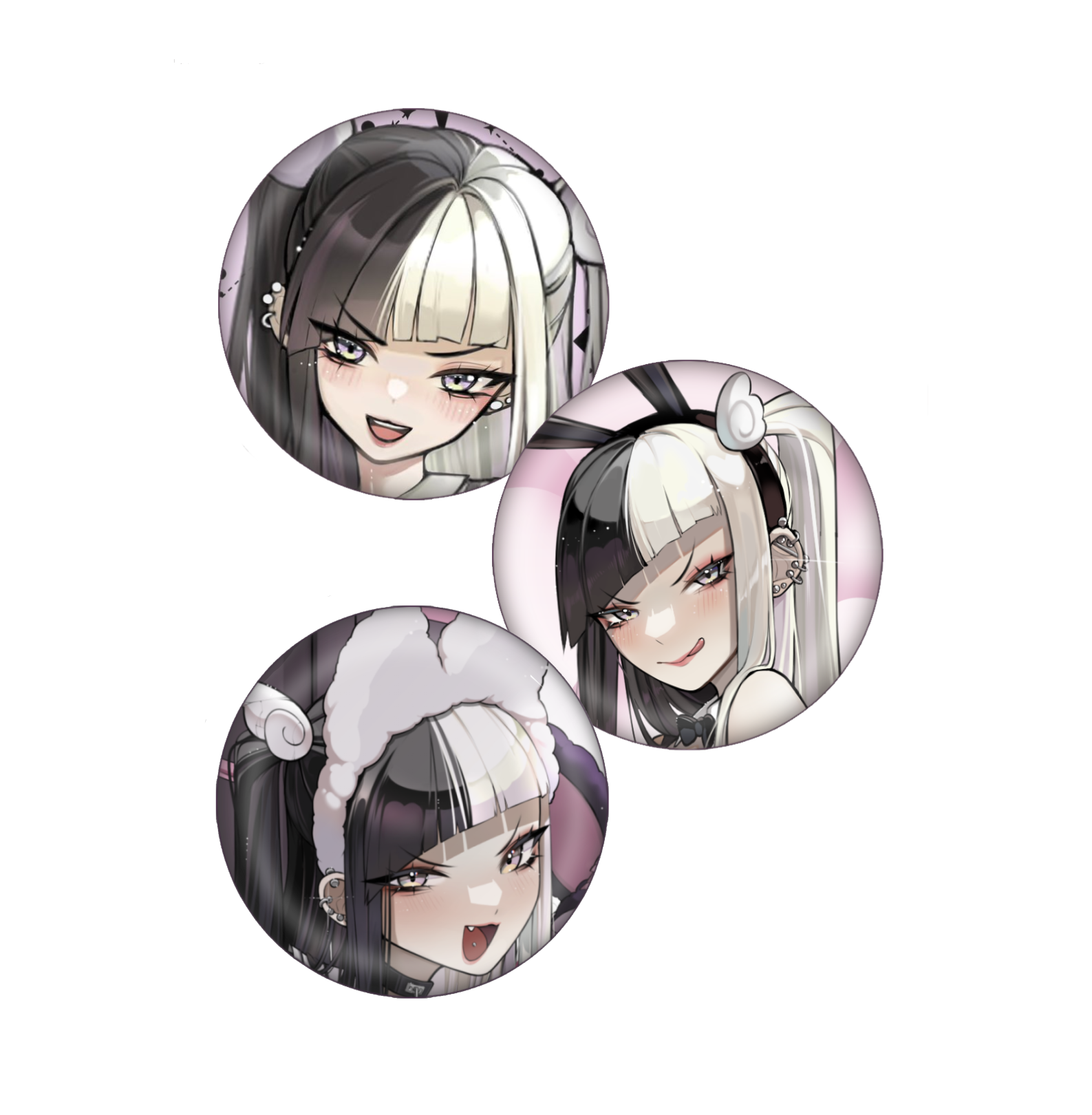 Pins/ Dakemi [3 different designs]
