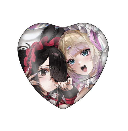 Heart Badge/ Ame chan & Kangel [Bunny Ver.]
