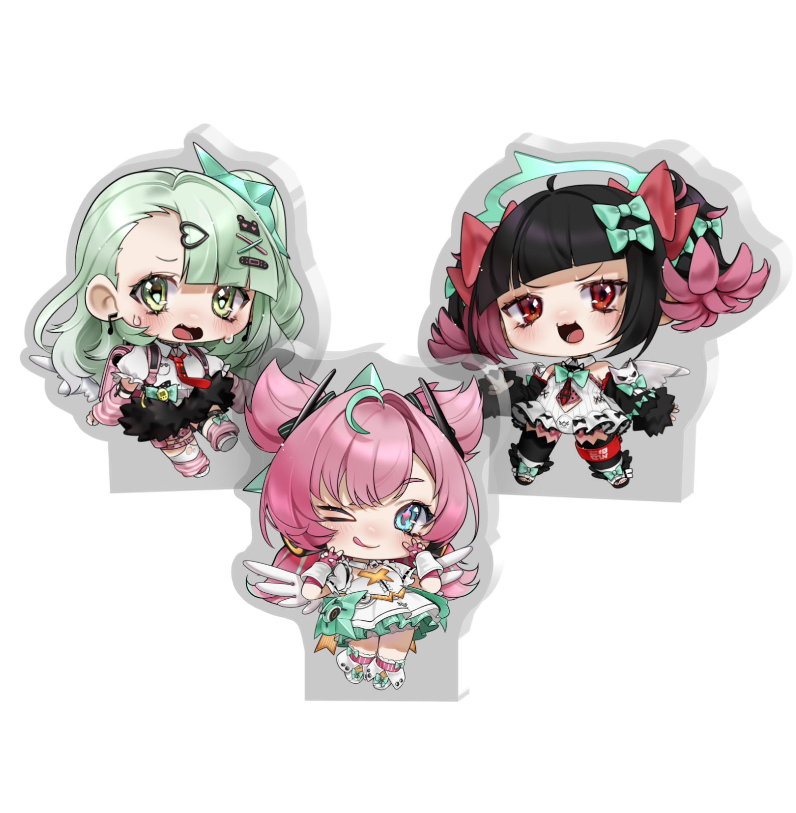 Acrylic blocks combo / Angels of delusion – Dakemichan