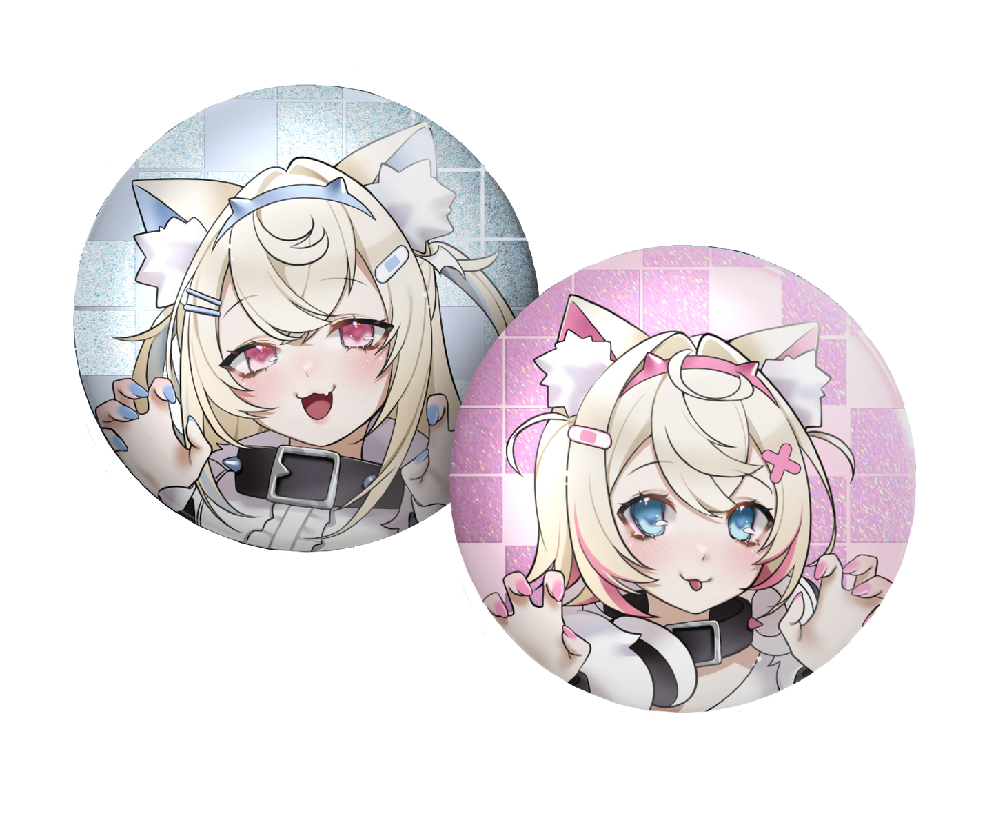 Badges/ Fuwamoco