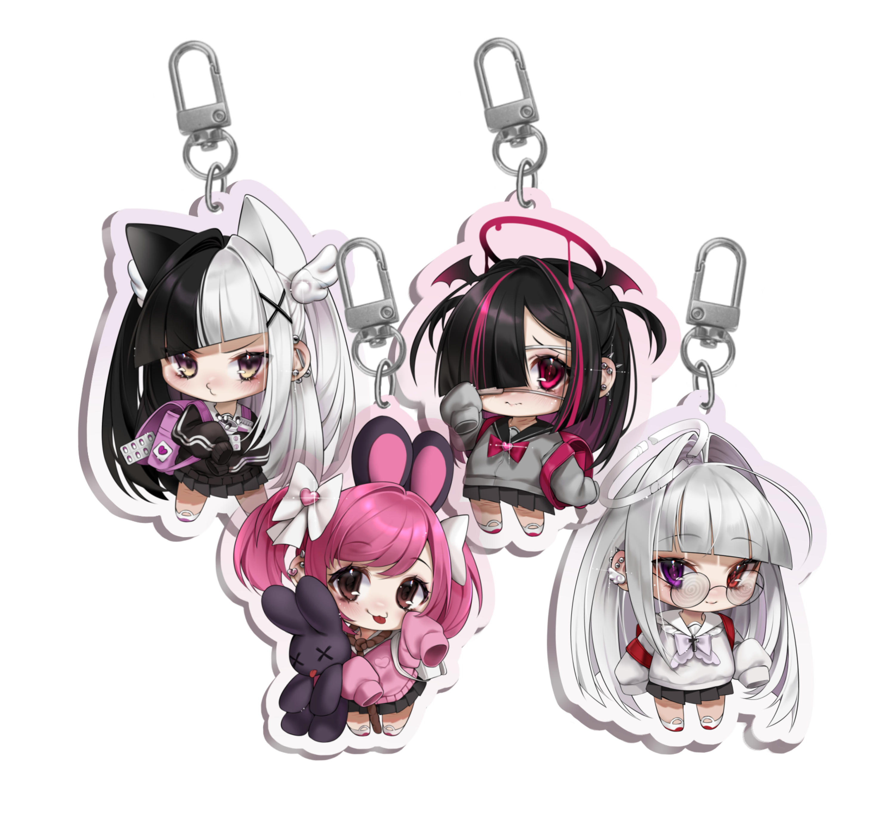 Keychain / Hikki Rasonderu set