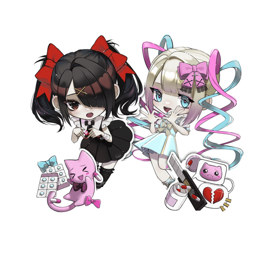 Needy Girl Overdose [jirai outfits]/ Combo sticker [Kangel and Ame chan]