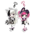 Dakemi &amp; Kiumi / Combo Keychains