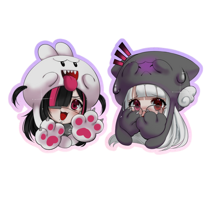Amelia & Mikaela / Combo stickers