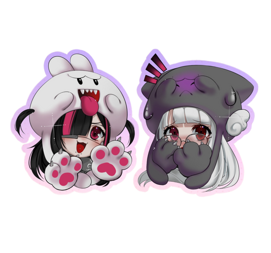 Amelia & Mikaela / Combo stickers