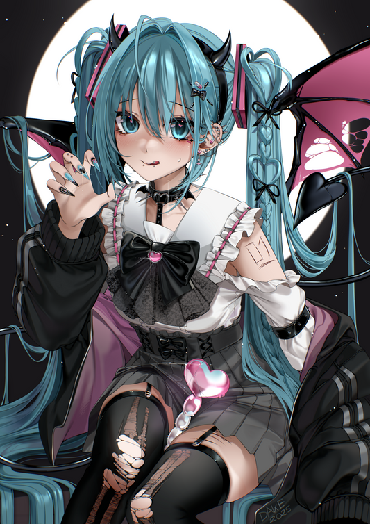 Print / Jirai succubus Miku