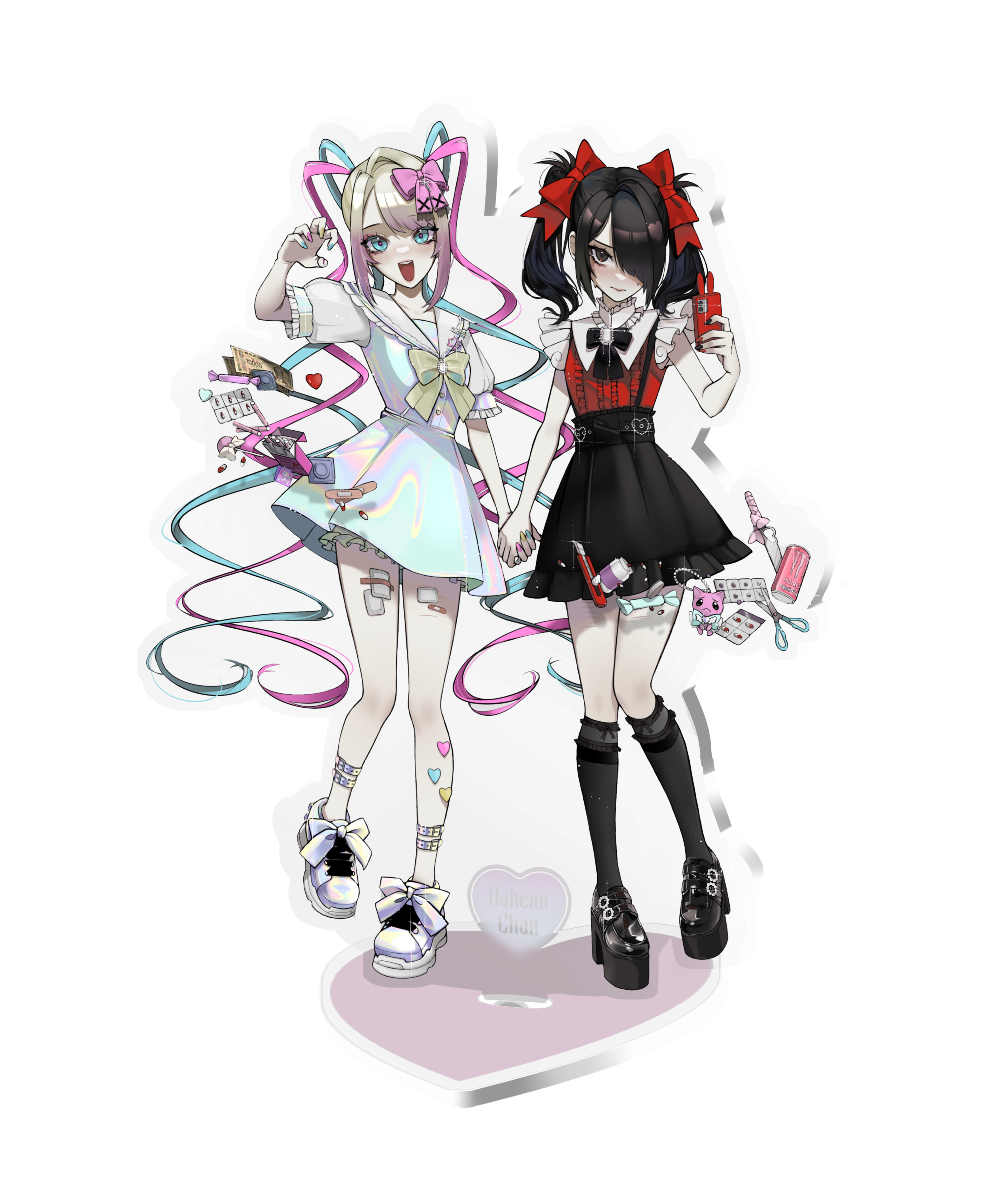 Standee/ Ame-chan & Kangel [Jirai Kei Ver.]