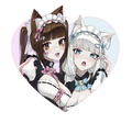 Sticker/ Chocola & Vanilla [Nekopara]