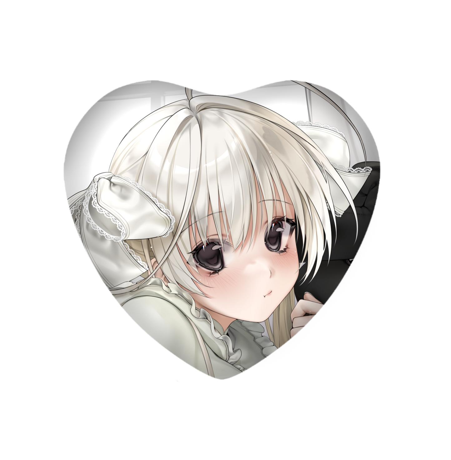 Heart Badge/ Fuwamoco