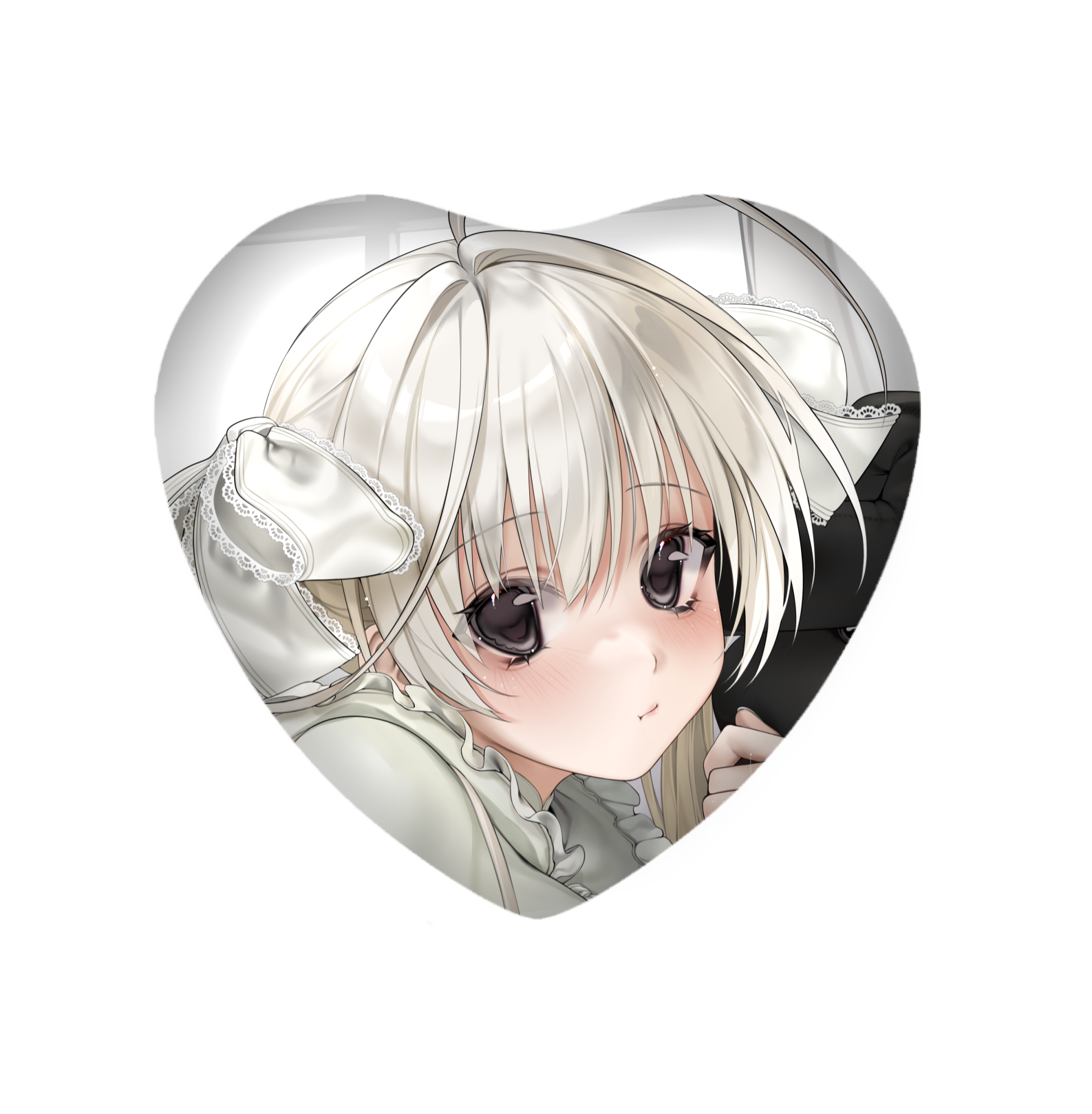 Heart Badge/ Fuwamoco