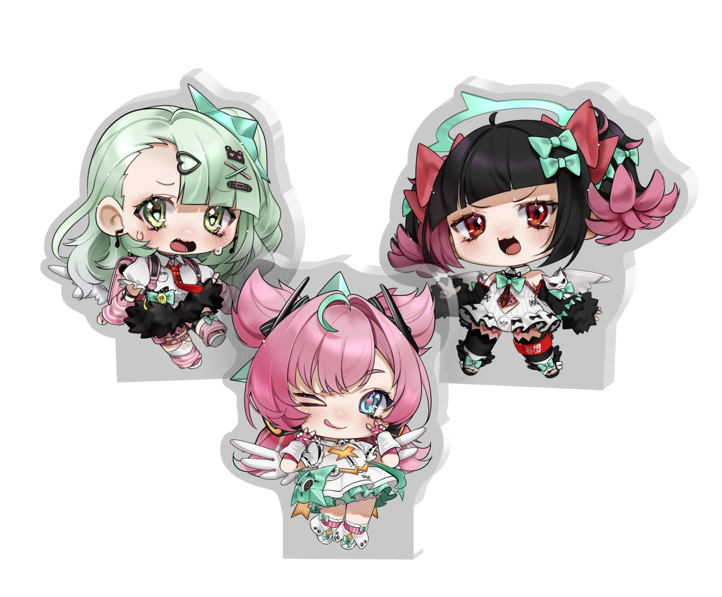 Combo acrilyc blocks/ Angels of delusion